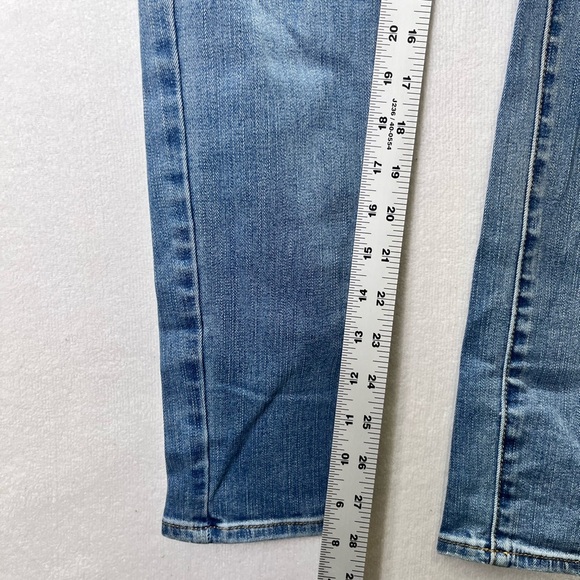 American Eagle Super Stretch Jegging Jeans Womens 6 Blue Denim Comfy 2497 - Picture 6 of 10